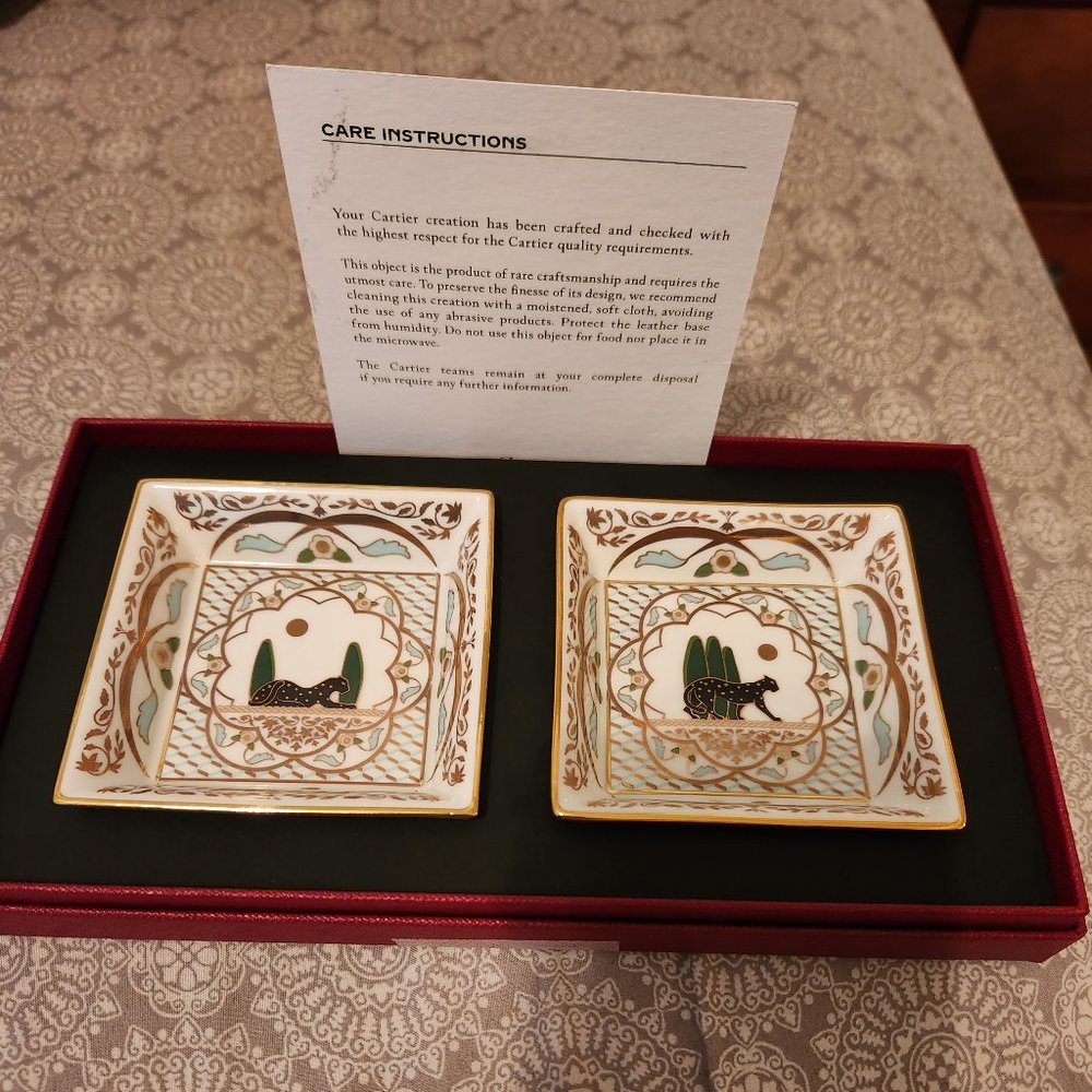 Cartier jewelry trinket tray